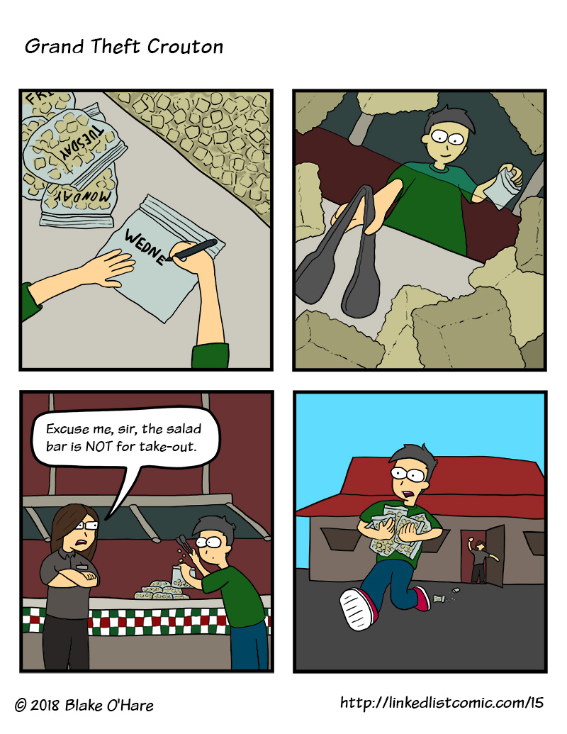 Sunday is actually just a bag full of ranch dressing.